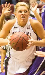 Maggie Rickman scored a season-high nine points in the win