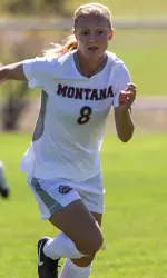 Hallie Widner scored her team-high sixth goal of the season