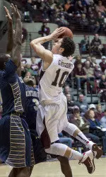 Senior guard Jordan Gregory
