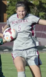 Fifth-year senior Ashley Robertson