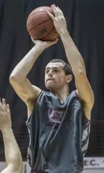 Brandon Gfeller led all players with 20 points