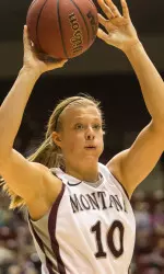 Kayleigh Valley is 34 for 37 this year from the line