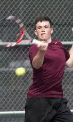 Peter Mimnagh-Fleming is 5-3 in conference singles matches.