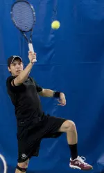 Zach Drost lost at No. 5 singles