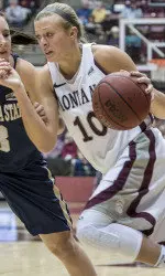 Kayleigh Valley grabbed a career-high nine rebounds