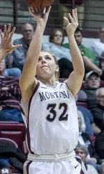 Maggie Rickman grabbed a game-high 12 rebounds