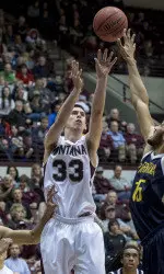 Senior forward Mike Weisner