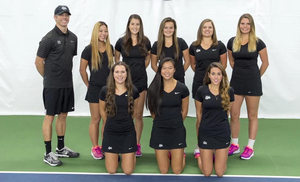 2015-16 women's tennis team
