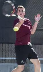 Peter Mimnagh-Fleming won 6-2, 6-2 at No. 3 singles