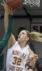 Maggie Rickman averaged 18.5 points on 61.5 percent shooting on the road trip