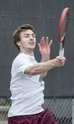 Yannick Schmidl won 6-0, 6-0 at No. 6 singles