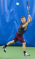 Tomasz Soltyka is 4-4 at No. 1 singles in conference play