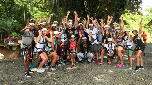 Costa Rica zip line
