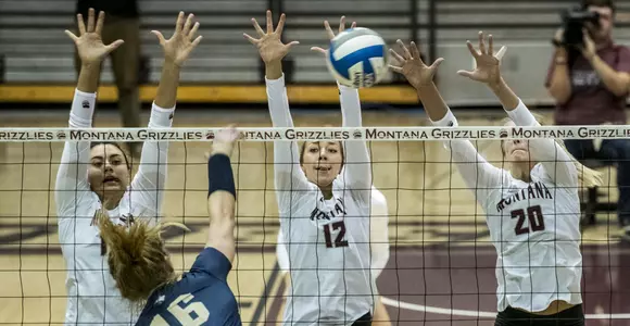 Montana volleyball at Montana State