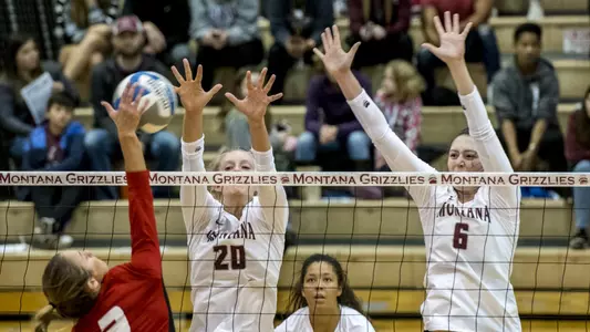 Mykaela Hammer, Baily Permann vs. Eastern Washington - 10/11/18