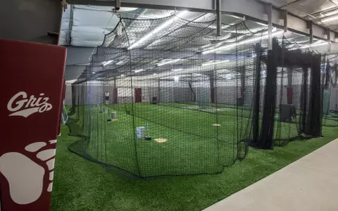 Softball indoor facility