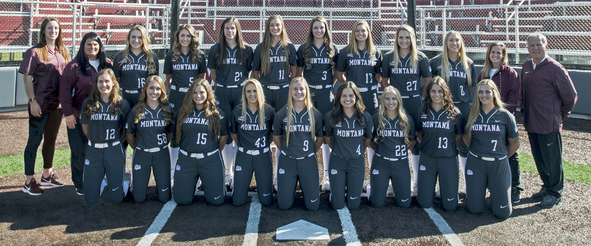 2019 Montana softball team