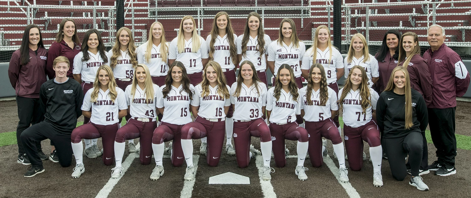 2019-20 Montana softball team