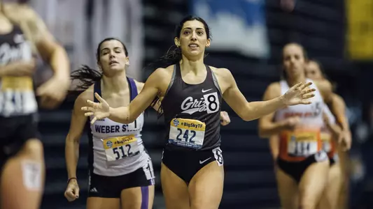 Erika McLeod at Big Sky Championships
