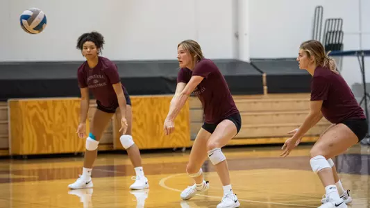 Missy Huddleston at volleyball practice - 8/14/19