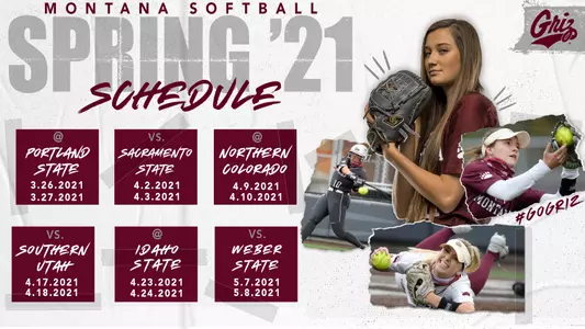 2021 spring softball schedule
