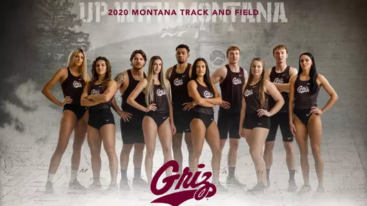 2020 Montana track & field poster