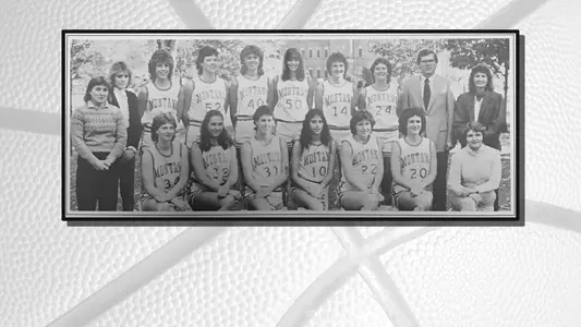 1984-85 Lady Griz basketball team