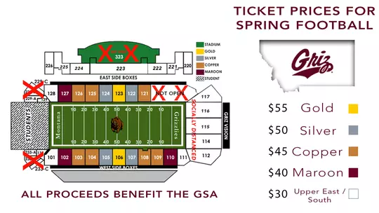 Ticket Prices Spring Football