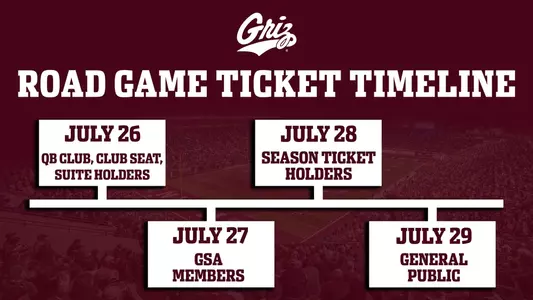 Road single-game tickets
