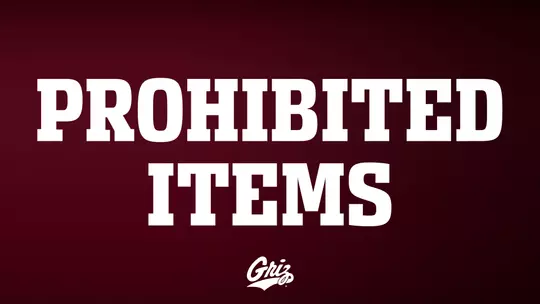 PROHIBITED ITEMS