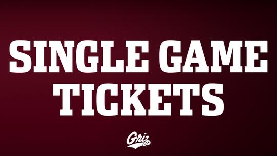 GSA single-game tickets now on sale - University of Montana Athletics