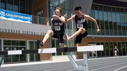 AJ Eckmann, Joel Mendez at 2021 Big Sky Championships