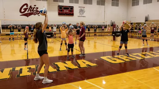 2022 Griz Volleyball youth camp