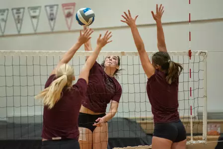 Jackie Howell at a preseason volleyball practice - 8/13/22
