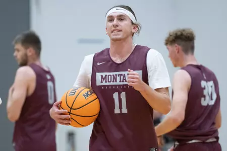 Aanen Moody
Scenes from the first day of Montana Basketball Practice on September, 27, 2022.
