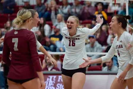 The Montana Grizzlies defeated the Eastern Washington Eagles 3-1 at Dahlberg Arena on October 14, 2023 in Missoula, Montana