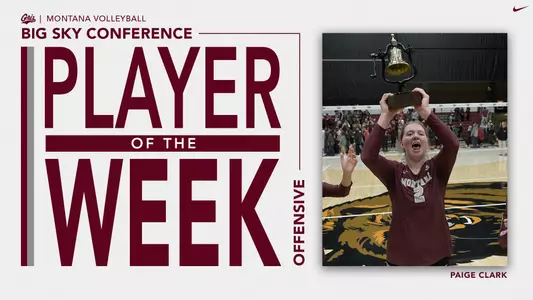 Paige Clark Player of the Week (10.2)