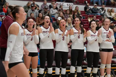 The Montana Grizzlies faced off against the Sacramento State Hornets on Senior Day at Robin Selvig Court inside Dahlberg Arena on November 18, 2023 in Missoula, Montana.
