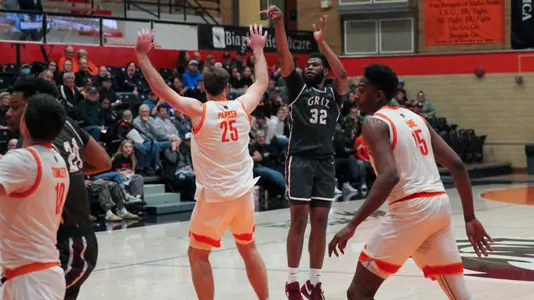 Photos from Montana's 76-68 win over Idaho State on Dec. 30, 2023.