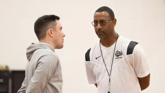 Scenes from practice at the Big Sky Conference Basketball Tournament in Boise, Idaho on March 5, 2023.