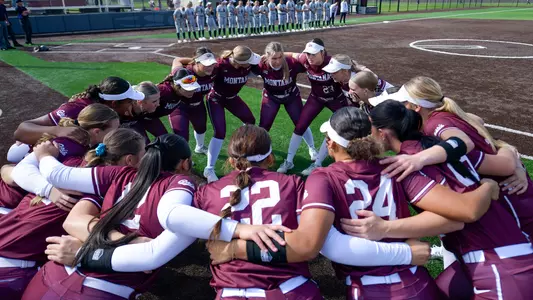 The Montana Grizzlies faced off against the North Idaho Cardinals in a college softball doubleheader at Grizzly Softball Field on September 24, 2023 in Missoula, Montana.