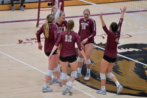 The Montana Grizzlies faced off against the Montana State Bobcats for the Brawl of the Wild Rivalry game at Dahlberg Arena on September 29, 2023 in Missoula, Montana.