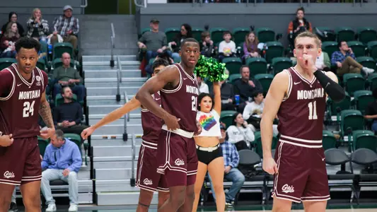 Scenes from Montana's 72-46 loss to Portland State on Jan. 25, 2024.