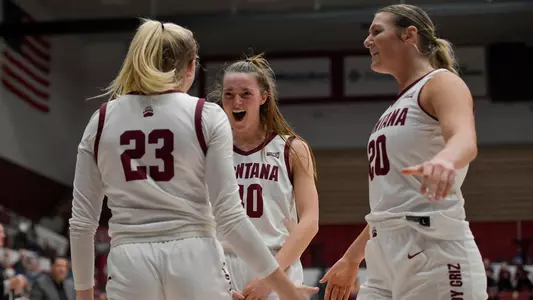The Montana Grizzlies defeated the South Dakota Coyotes 74-61 at Robin Selvig Court inside Dahlberg Arena on January 3, 2024 in Missoula, Montana.