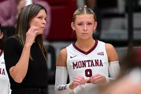 Montana swept Idaho on Thursday, Oct. 10, 2024 at Dahlberg Arena.