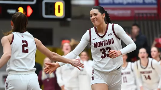 Montana plays against South Dakota State at Dahlberg Arena in Missoula on Saturday, Dec. 7, 2024.
