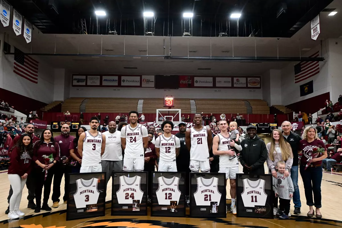 Montana beat Portland State 82-73 at Dahlberg Arena on February 24, 2024 in Missoula, Montana.