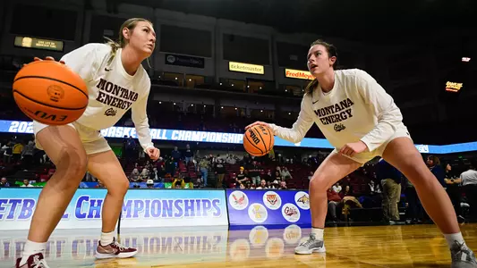 Montana plays the Idaho Vandals during the quarterfinals of the Big Sky Tournament on March 11, 2024 in Boise, Idaho.