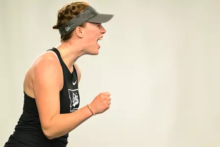 Montana played Sacramento State in a Big Sky Conference tennis match at the Peak on April 5, 2024 in Missoula, Montana.