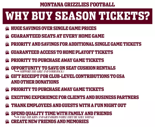 Why Buy Season Tickets